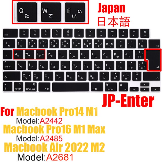 新macbook Pro14 16 2021 A2442A2485 keybaord cvoerロシアスペインチリ韓国語アラビア語フランスキーボードプ｜cyukusou｜12