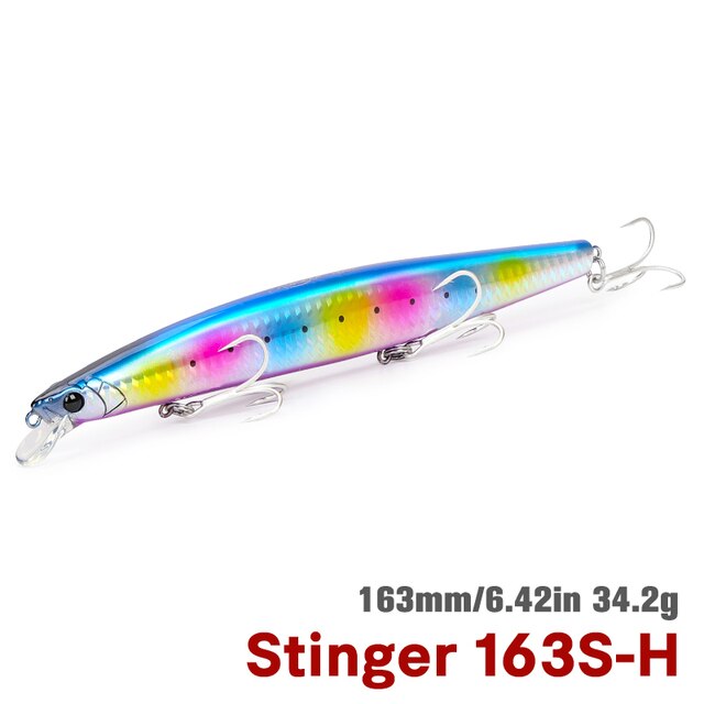 TSURINOYA STINGER163Sシンキングソルトウォーターミノー163mm34.2g海