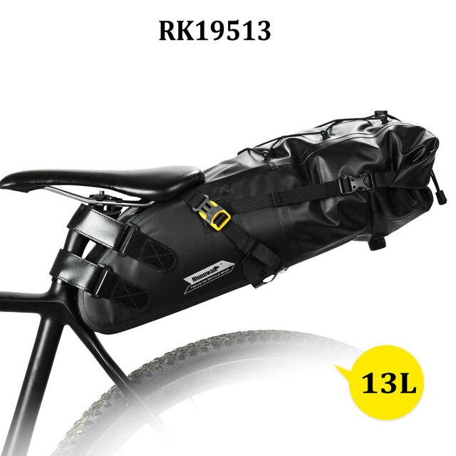 Rhinowalk-完全防水自転車サドルバッグ,マウンテンサイクリングまたはロードサイクリング用の5l/10l/13lリアシートバッグ,自転車アクセサ｜cyukusou｜05