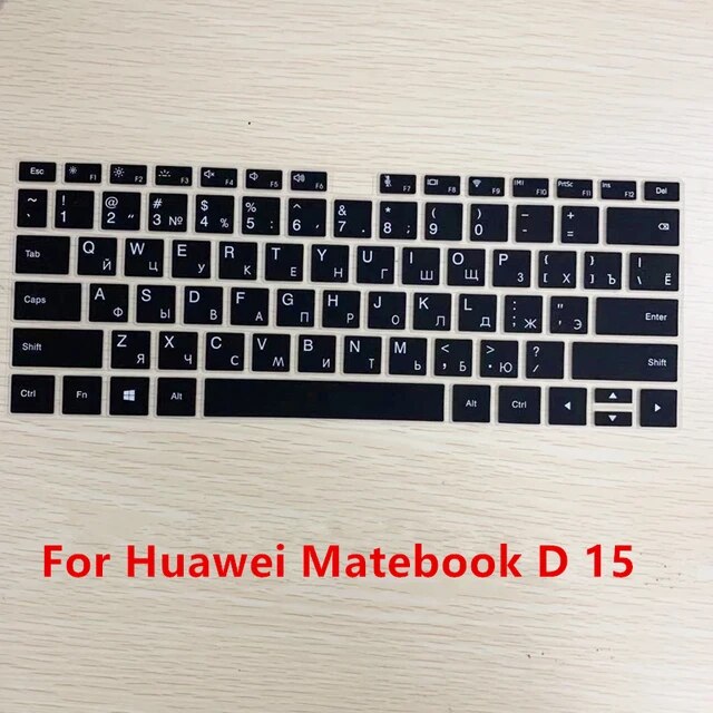 ロシアの文字が付いたキーボードカバー,Huawei matEbook用のキーボードカバー,13 x pro,Huawei mattpuスクリーン用のシ｜cyukusou｜04