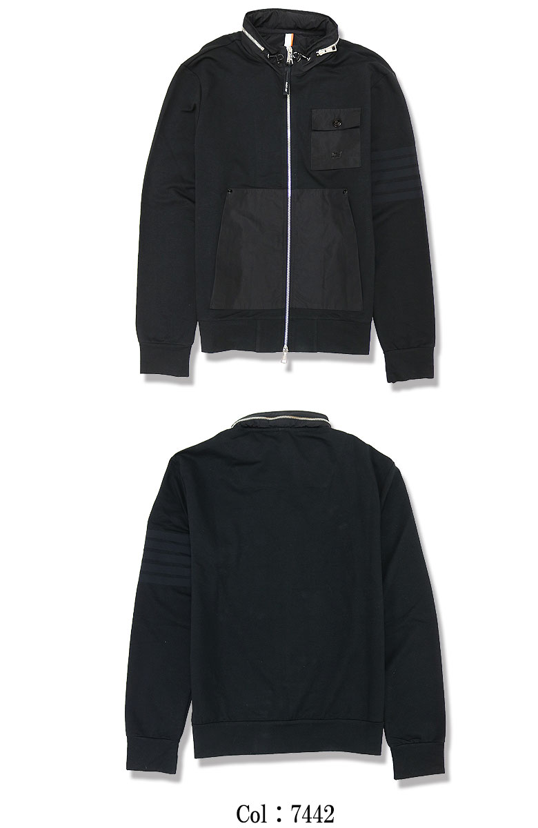 P.M.D.S. ピーエムディーエス パーカー フーディ ジップアップ STANI FULL ZIP 胸ポケット メンズ カジュアル セットアップ可 s25sw744z pmds_1