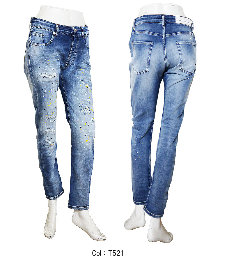 P.M.D.S. ピーエムディーエス RICHARD W83cm/W30/M スキニー コットン 
