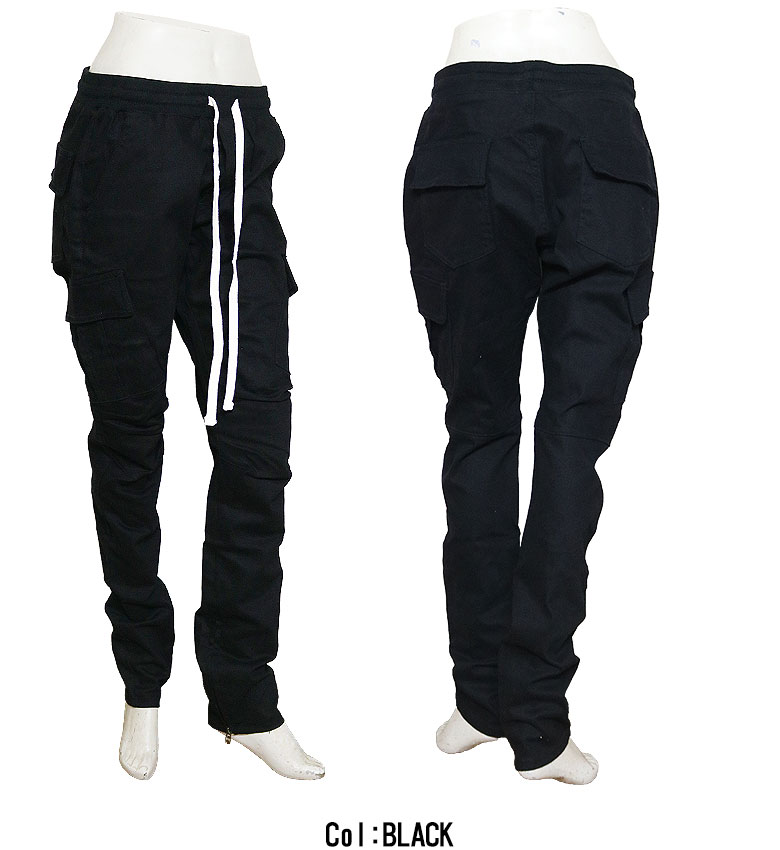 mnml」 カーゴパンツ L ブラック メンズ mnml（ミニマル）の「mnml 