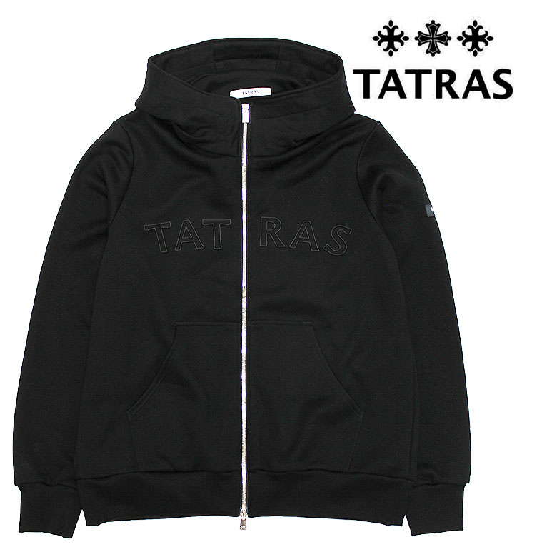 TATRAS メンズパーカー（ジップ、ボタン：ジップアップ）｜トップス