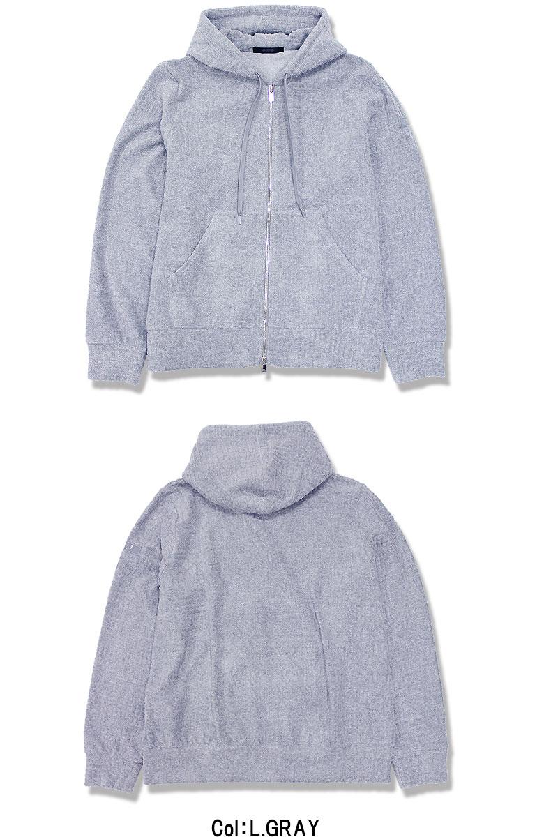 TATRAS タトラス パーカー HOODIE ジップアップ DOVINO ドヴィーノ モノグラムパターン 吸湿速乾性 ジャカード セットアップ可 メンズ 大人の画像