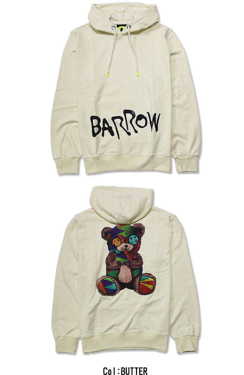 BARROW バロー パーカー フーディ プルオーバー HOODIE UNISEX ビッグ