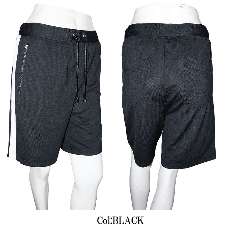 RESOUND CLOTHING リサウンドクロージング ハーフパンツ ショートパンツ 短パン MESH LINE SHORTS メッシュラインハーフパンツ 朝倉 梅本 メンズ