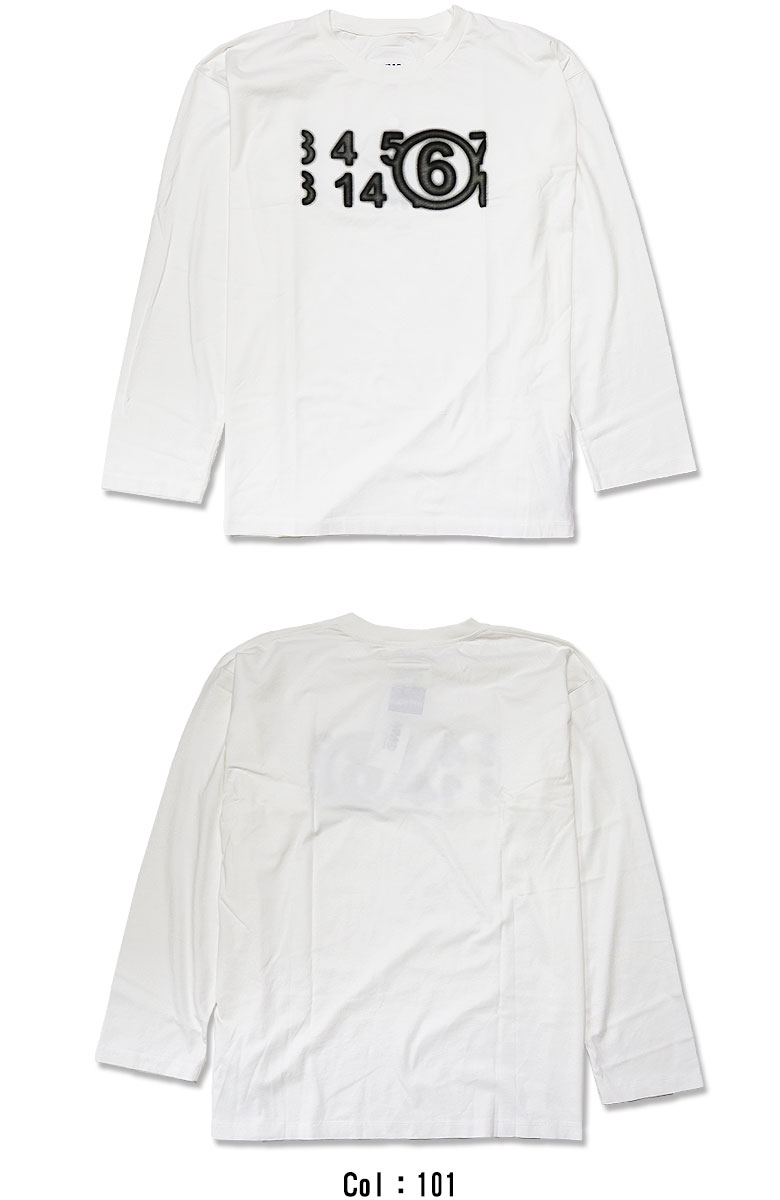 MM6 Maison Margiela メゾンマルジェラ Tシャツ 長袖 カットソー L/S