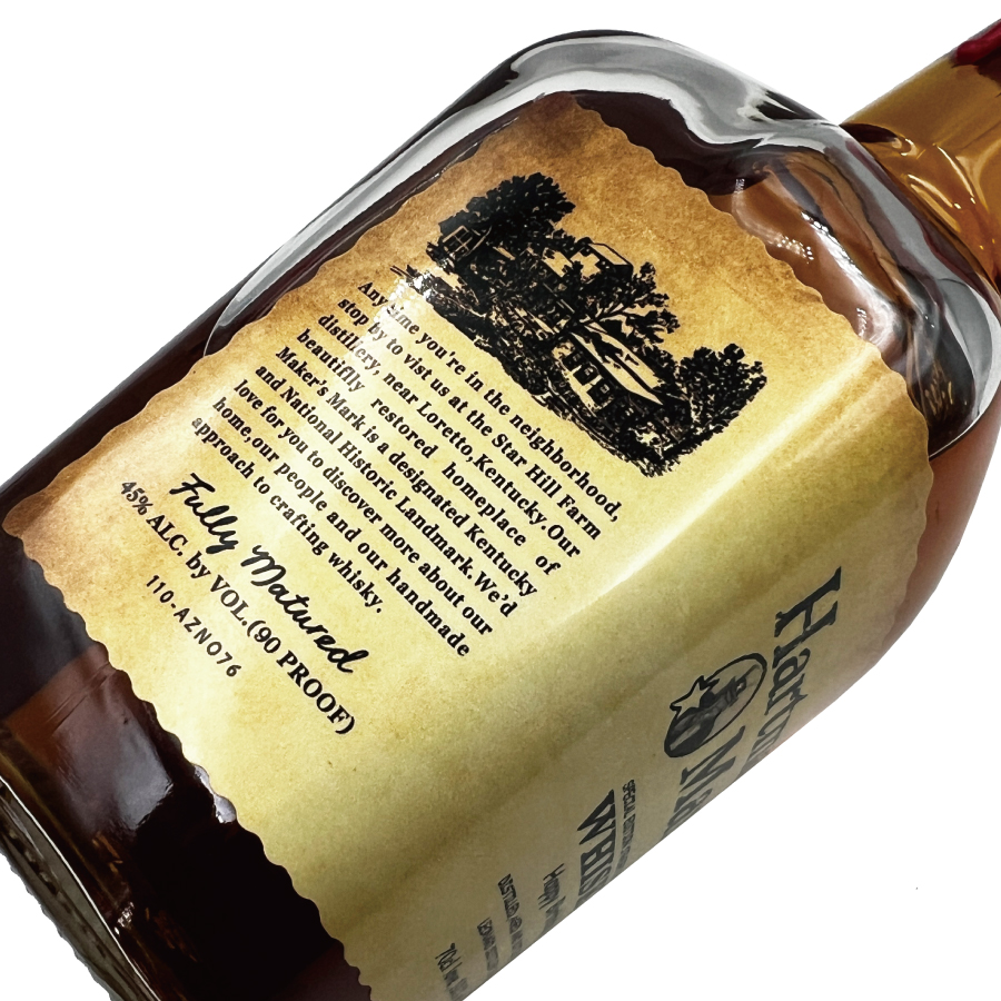 Maker's Mark 新デザイン 名入れ プレゼント メーカーズマーク 700ml