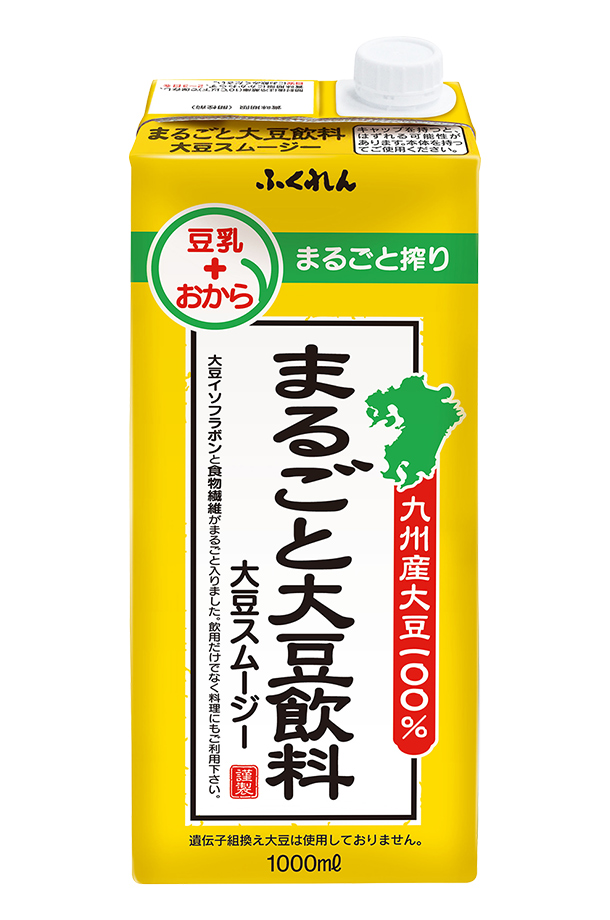 ふくれん まるごと大豆飲料 大豆スムージー 1L 紙パック 1000ml