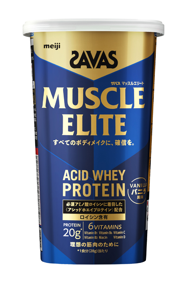 ザバス 明治 マッスルエリート アシッドホエイプロテイン バニラ味 
