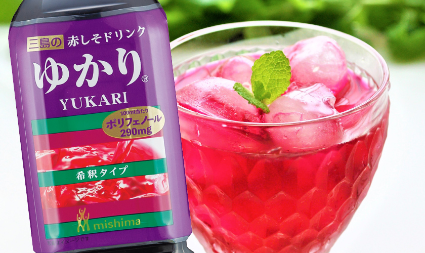 ソフトドリンク ... 三島食品 赤しそドリンク ゆかり 希釈タイプ 840ml ペットボトル 6本