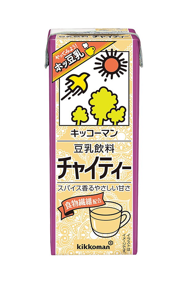 グランドセール キッコーマン豆乳 キッコーマン 豆乳飲料 チャイティー 200ml 紙 豆乳・豆乳飲料