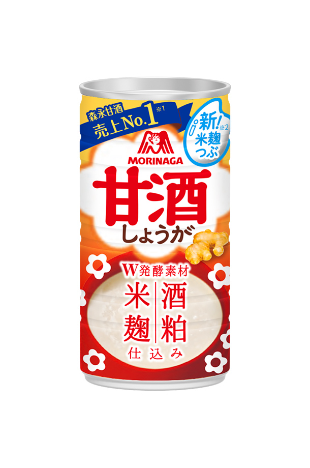 楽天市場】森永製菓 甘酒 しょうが 190g 缶 30本×2ケース（60本