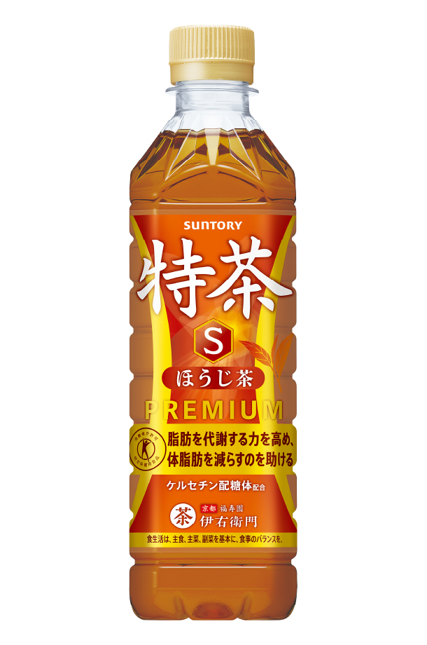 特茶 特定保健用食品 サントリー 特茶s ほうじ茶 プレミアム 500ml