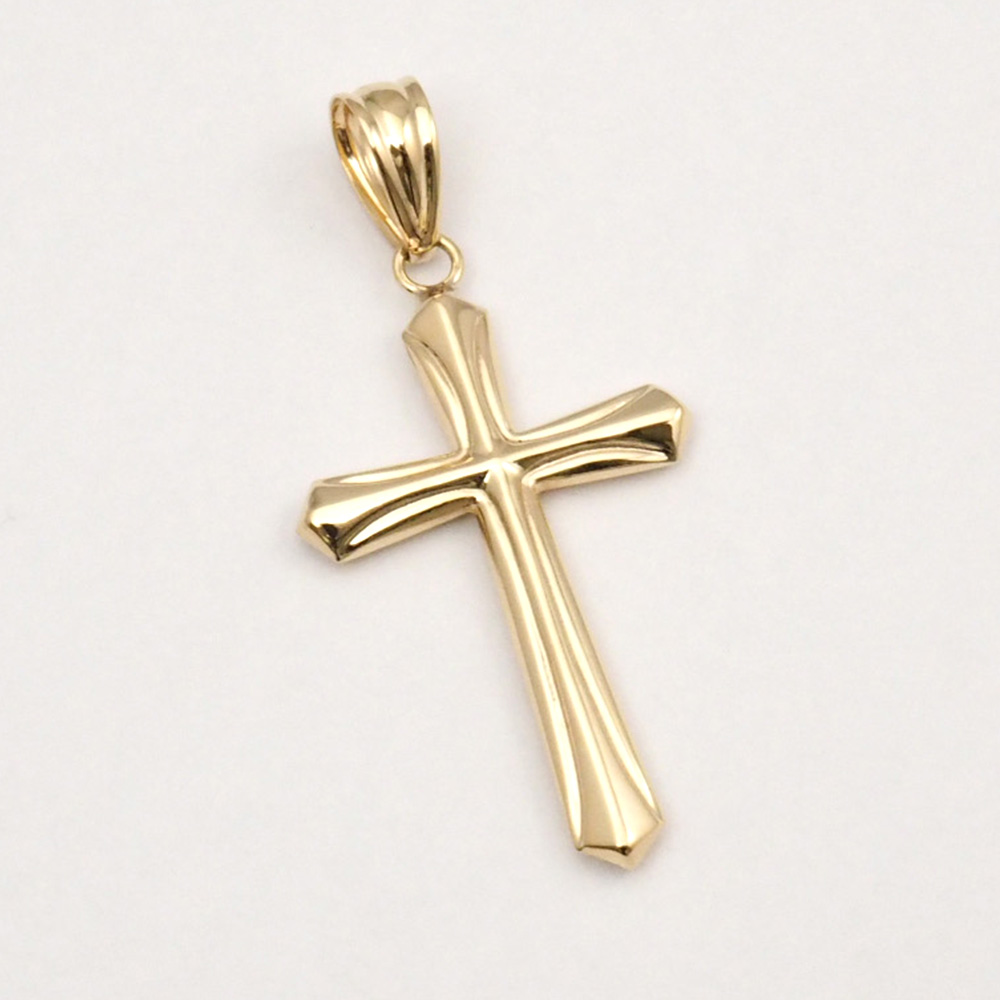 18金 クロスペンダント ペンダントトップ k18 ネックレス 18k 十字架