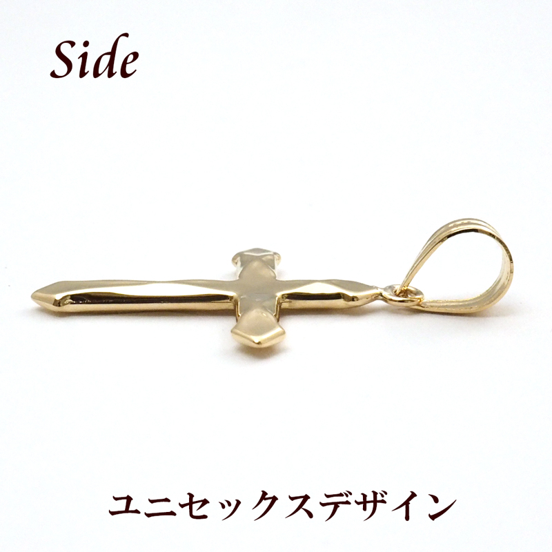18金 クロス ネックレス ペンダントトップ k18 クロスペンダント