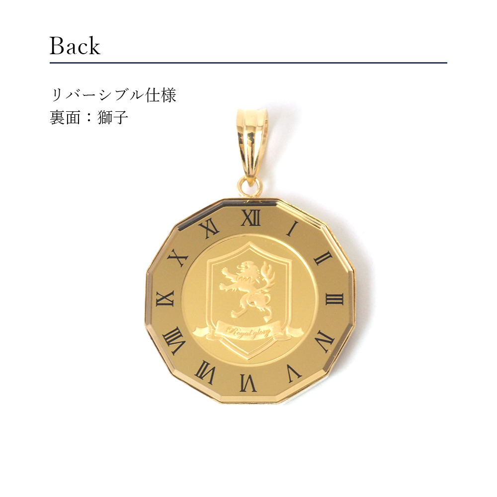 コイン クラウン 王冠 純金 k24 24金 24k 1/25oz k18 18金 18k 枠 獅子