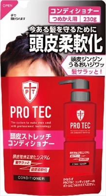 ＰＲＯ　ＴＥＣ　頭皮ストレッチコンディショナー　詰替用　２３０ｇ 【 コンディショナー・リンス 】 20セット