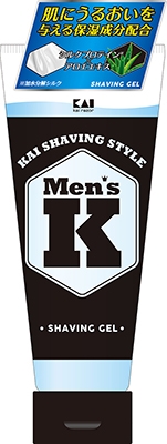 ＭＥＮＳシルクプロテイン配合　シェービングジェル 【 貝印 】 【 シェービング 】 60セット