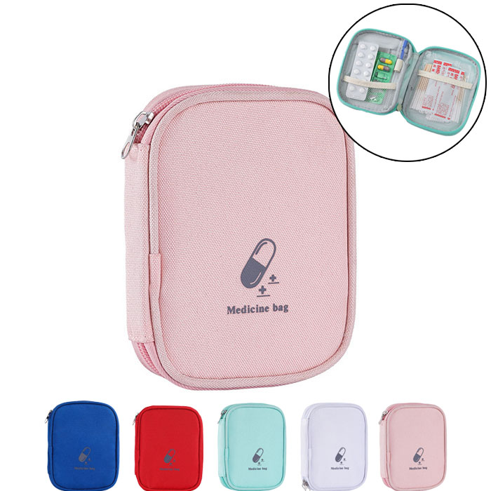 お薬ケース おくすり お薬 ポーチ 携帯 小さい 旅行 常備薬 救急 通院 衛生用品 持ち歩き 小物入れ 収納 【ランキング受賞】 | ブランド登録なし | 02