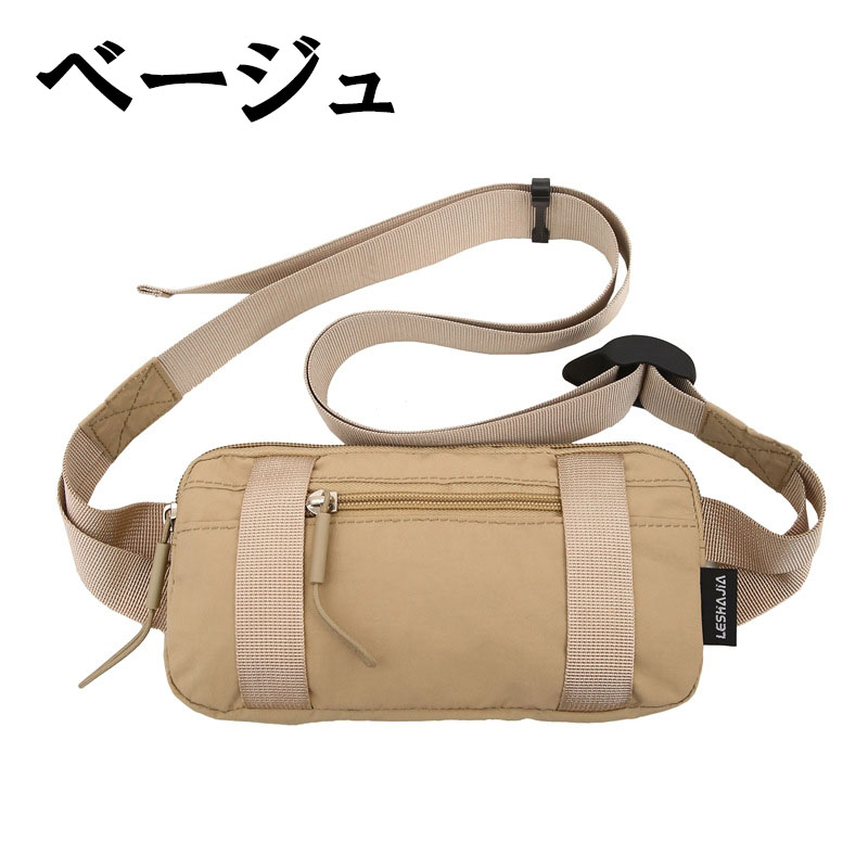 ショルダーバッグ メンズ 薄型 横型 軽量 スマホショルダー シンプル 小さめ 小物入れ | ブランド登録なし | 01