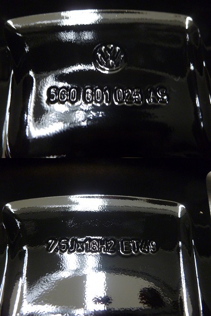 Volkswagen フォルクスワーゲン 純正 アルミホイール GOLF7 GTI 18