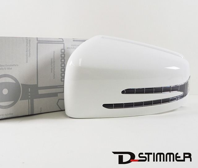 [未使用品] ベンツ純正品ドアミラーカバー ホワイト左右セット 未使用品] ベンツ純正品ドアミラーカバー ホワイト左右セット Mercedes