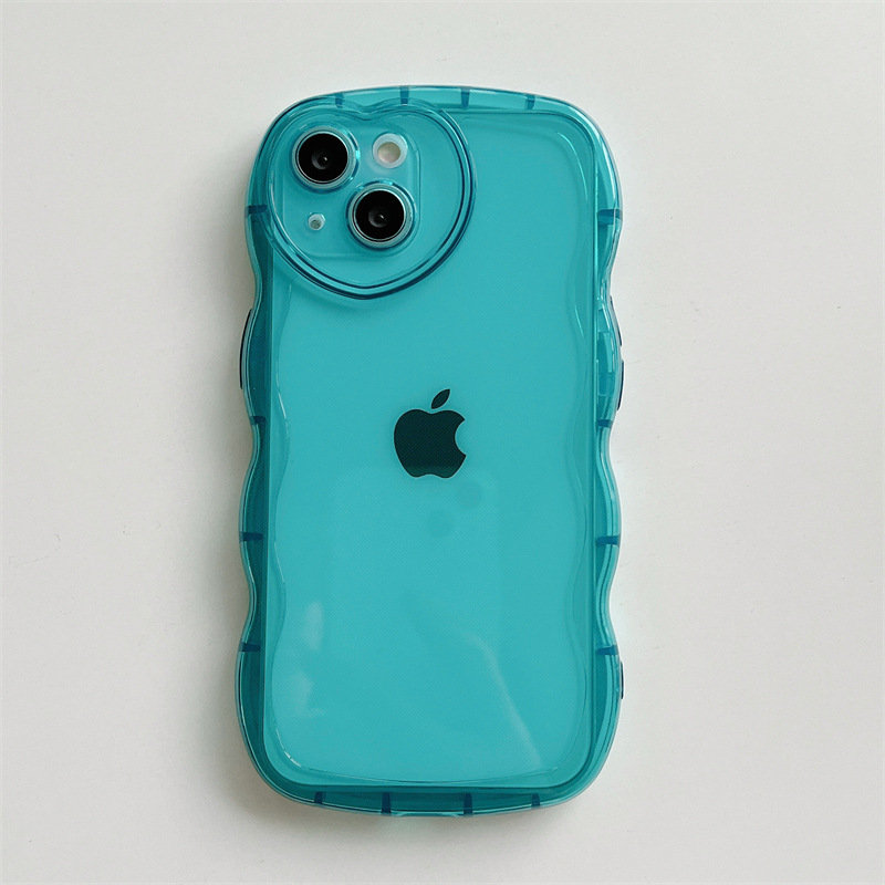 スマホケース うねうね ハート クリア iPhoneケース iPhone14 13 12 11 XR XS 8 7 波型 透明 レディース 韓国 おし |  | 01