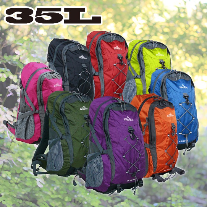 DABADA バックパック35L 全8色 防災グッズ 登山やキャンプなどの