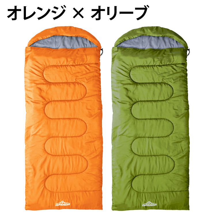 DABADA（ダバダ） お買い得2セット 寝袋 冬用 最強 夏用 封筒型 6way