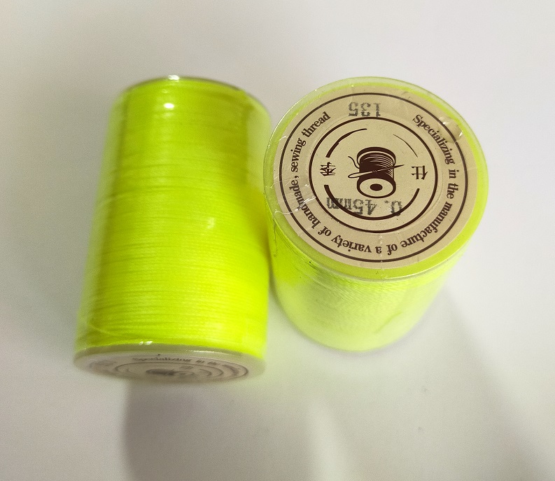 ろう引き糸　レザーコート手縫い 40色　80ｍ/巻　丸糸　幅0.45mm　 |  | 10