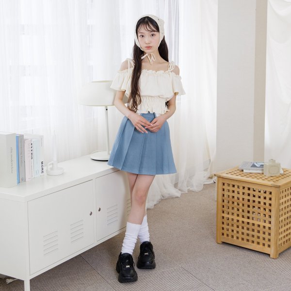 algy 子供服 アルジー プリーツ スカパン キッズ 女の子