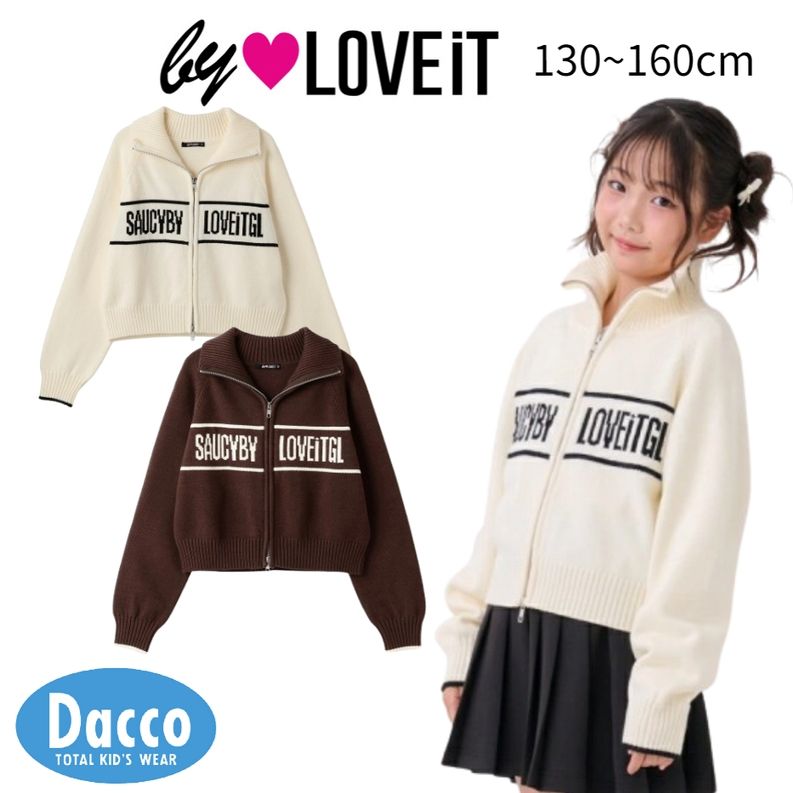 by LOVEiT 【30％OFF SALE セール】by バイラビット Wジップ
