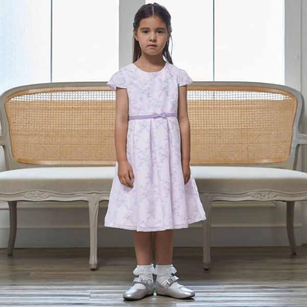 petit main Petit プティマイン レースOP+ノーカラーJKセット(120