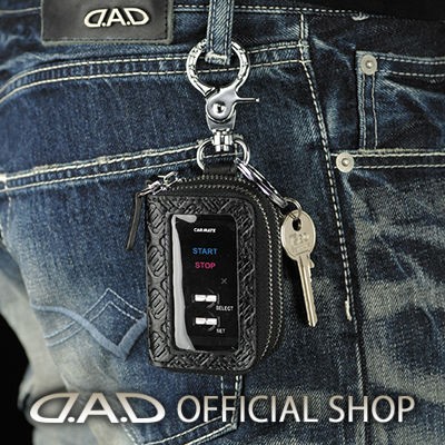 DADギャルソン/DADガードケースモノグラムレザータイプブラック新品未使用 送料 無料 通販車・バイク・自転車 - DADギャルソン/DADガード