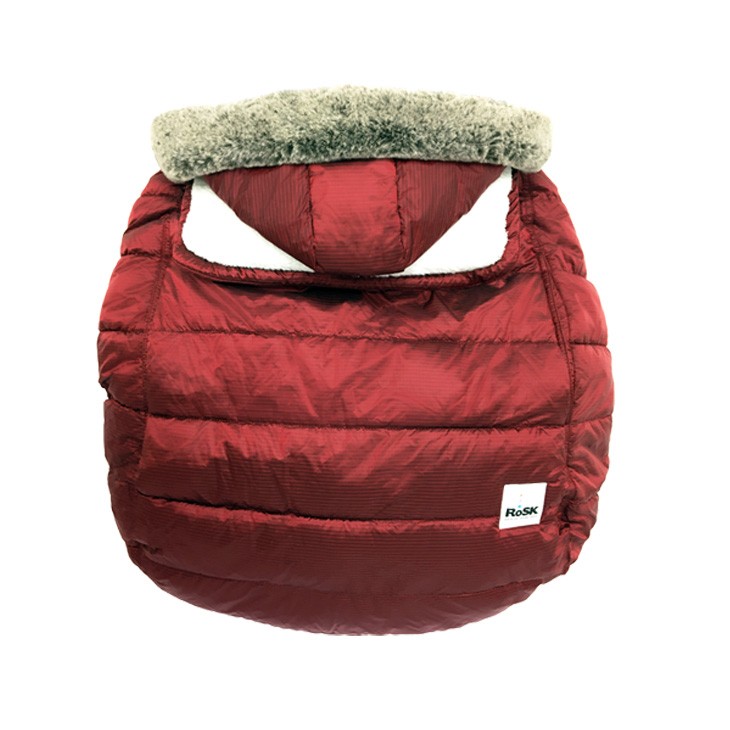 抱っこ紐 防寒 防寒ケープ ダウン ケープ 冬 中綿 rosk ロスク 3WAY