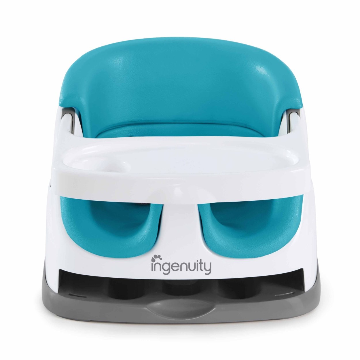 ベビーチェア ローチェア ベビーベース クッション 背もたれ 赤ちゃん テーブル付き  ingenuity 2in1 持ち運び 椅子につける ベルト 足がつく 食事 おしゃれ | ブランド登録なし | 01