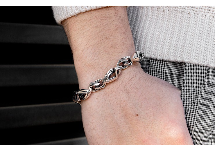 ✨美品・希少✨OLD ダグダート シルバー ブレスレット メンズアクセサリー 送料無料 メンズ 銀製 シルバーブレスレット 幅広 人気 おしゃれ