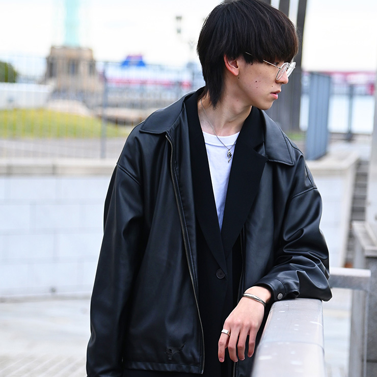 送料無料][D.four] シルバーバングル メンズ[ROSSO -for ever loop