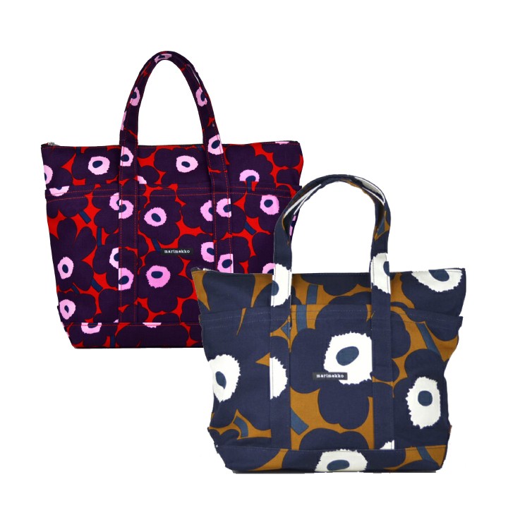 マリメッコ marimekko トートバッグ UUSI MINI MATKURI PIENI