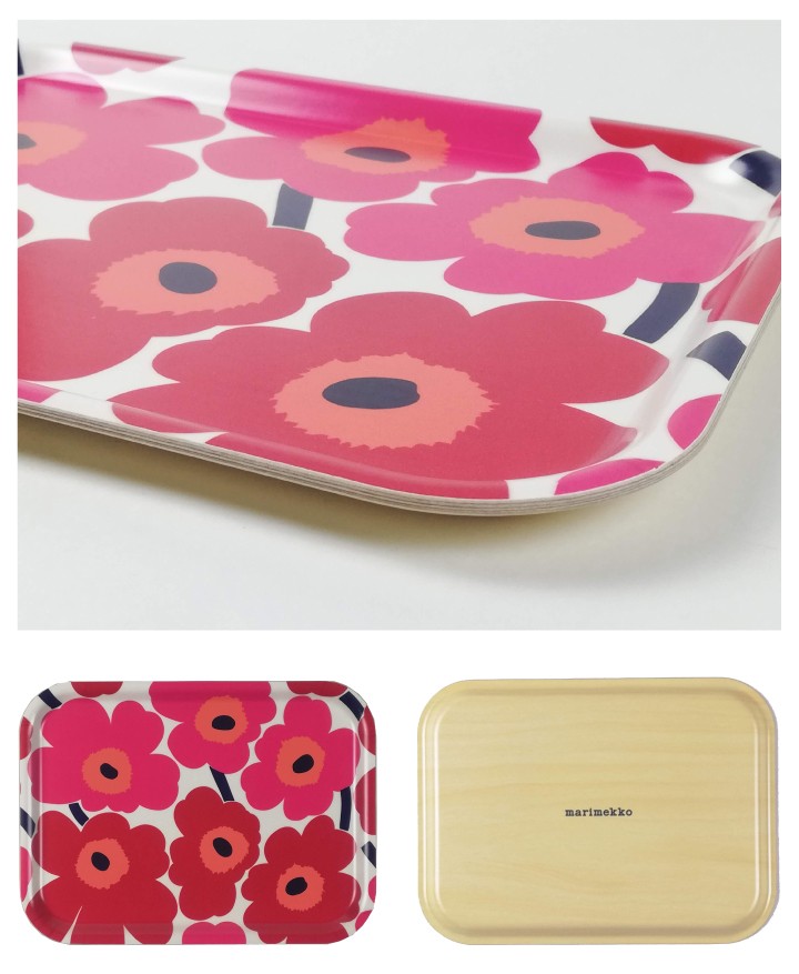 marimekko マリメッコ お盆 おぼん トレイ 20×27cm キッチン用品