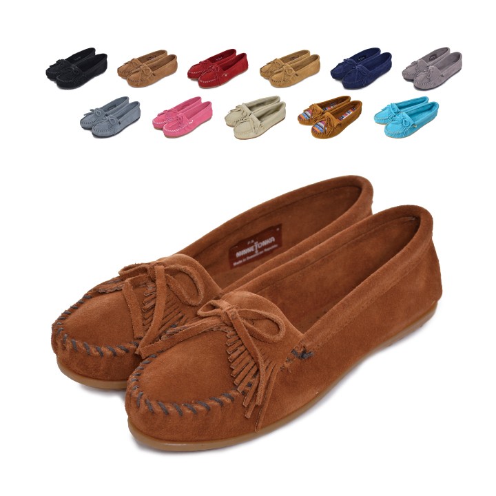 ミネトンカ モカシン キルティ MINNETONKA KILTY SUEDE MOC モカシン スエード モック モカシン レディース 本革 靴  [400 402 403 406 407T 409T] :119-824:ダイボ - 通販 - Yahoo!ショッピング