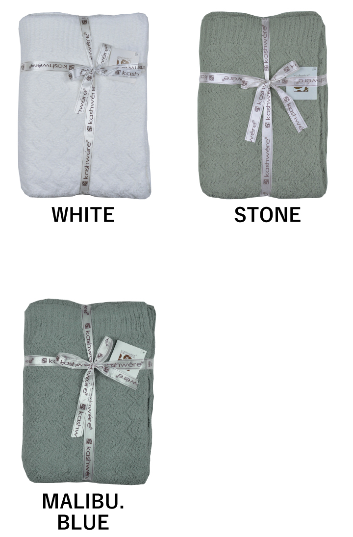 カシウエア kashwere Textured Wave Throws & Blankets THCH-EX05