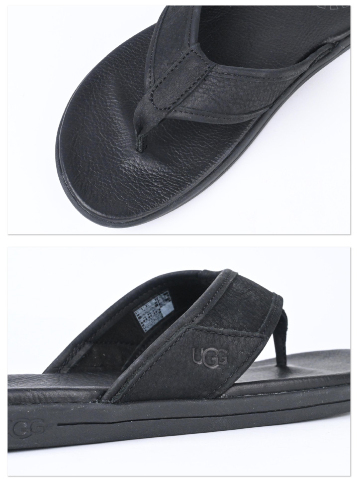 【UGG】SEASIDE FLIP レザー フリップ サンダル 快適な履き心地 UGG アグ SEASIDE FLIP LEATHER シーサイド フリップ レザー