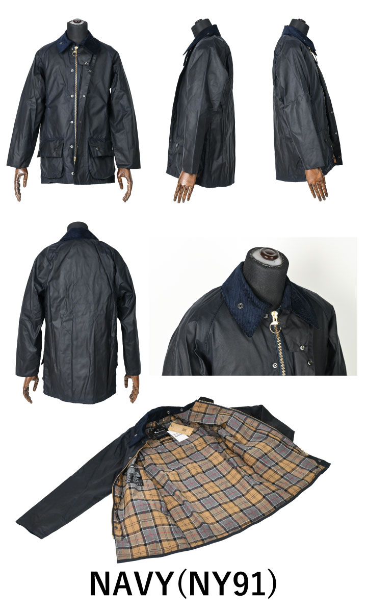 バブアー BARBOUR ビューフォート BEAUFORT WAXED COTTON MWX0017 ワックスド ジャケット オイルド ジャケット  レギュラーフィット メンズ ミドル丈 : 13411 : ダイボ - 通販 - Yahoo!ショッピング