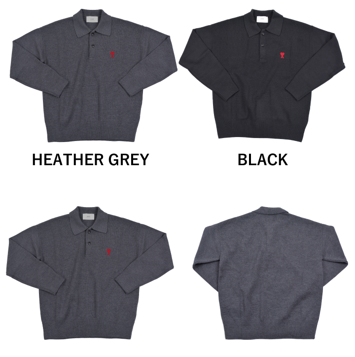 AMI Alexandre Mattiussi アミ パリス メンズ ハートロゴ ニット  