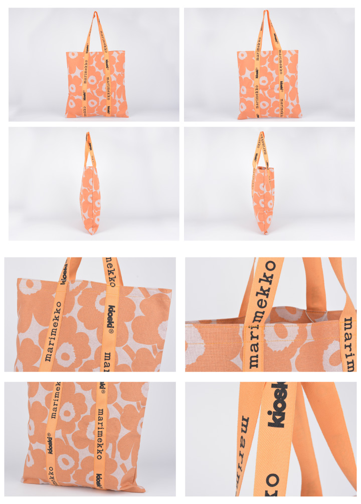 MILKFED. マリメッコ Marimekko KIOSKI CANVAS BAGS IGELIN TOTE