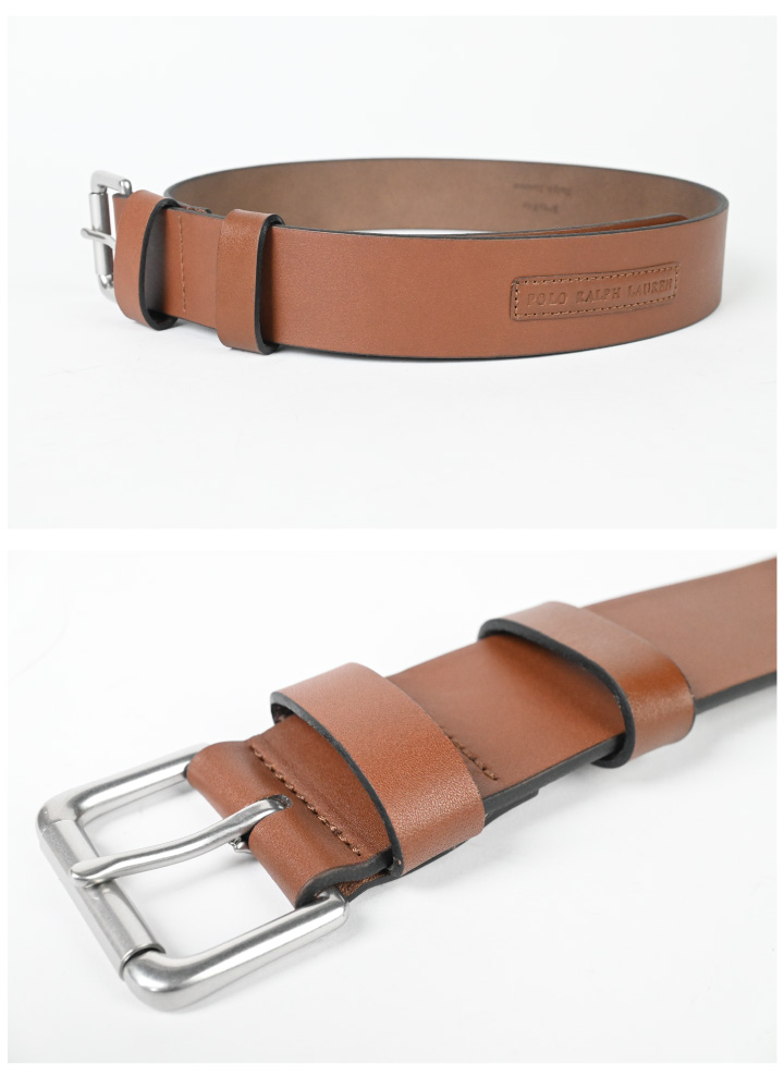 POLO RALPH LAUREN ラルフローレン Italian Saddle Leather Belt 