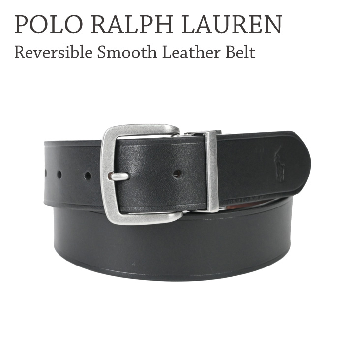 POLO RALPH LAUREN ラルフローレン Reversible Smooth Leather 